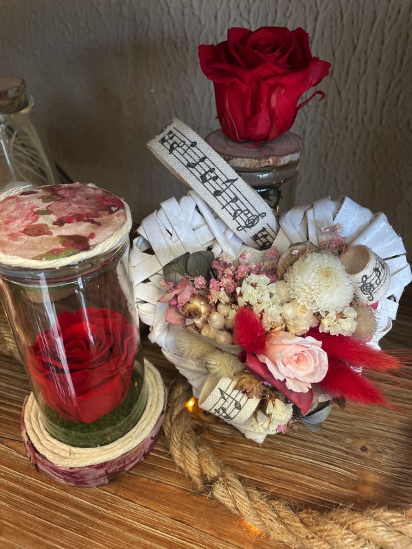 création de fleurs séchées à Montady prés de Béziers