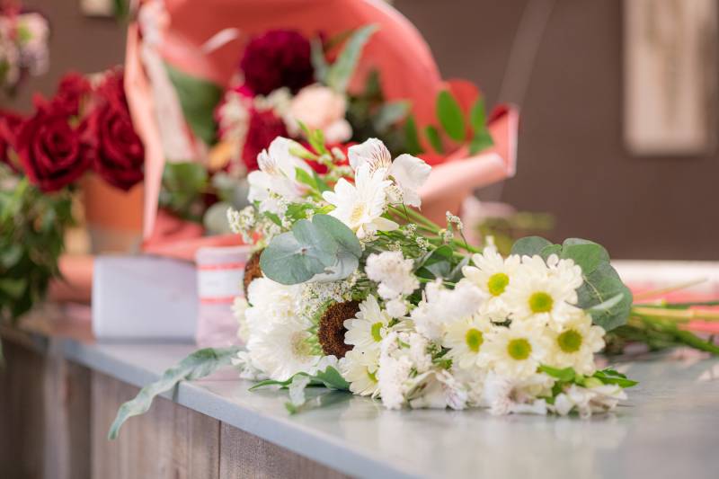 composition florale original à Montady proche de Beziers